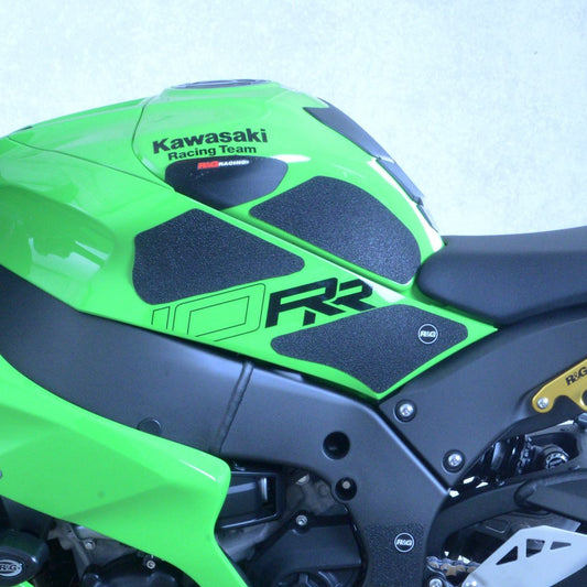 Kit 6pz.adesivi anti-scivolo serbatoio Kawasaki ZX-10R/RR '21- - trasparente