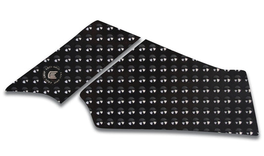 Kit adesivi antiscivolo paraserbatoio BENELLI LEONCINO 125 | 250 2022- colore Nero, tipo Eazi-Grip EVO