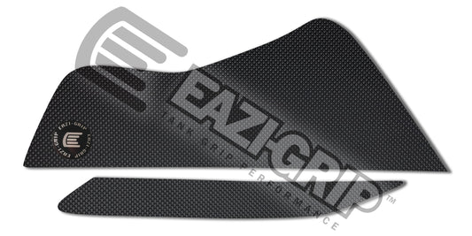 Adesivi antiscivolo per serbatoio moto BMW R1200GS RALLYE 2017-2018 colore Nero, tipo Eazi-Grip PRO