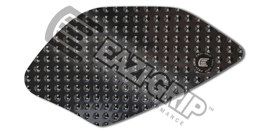 Adesivi antiscivolo per serbatoio moto BMW S1000RR 2015-2018 colore Nero, tipo Eazi-Grip EVO