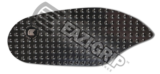 Adesivi serbatoio moto HONDA CBR600RR 2003-2006 colore Nero, tipo Eazi-Grip EVO