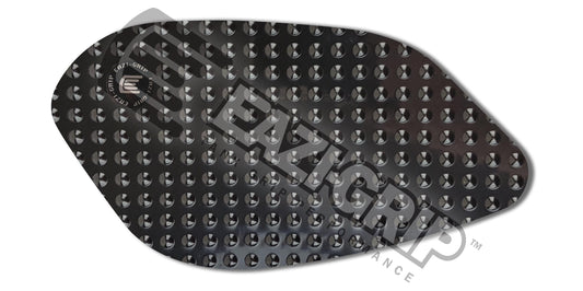 Kit adesivi antiscivolo paraserbatoio HONDA CBR600RR STEEL FRAMED 1987-1998 colore Nero, tipo Eazi-Grip SIL