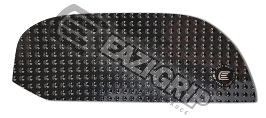 Adesivi antiscivolo per serbatoio moto KAWASAKI H2 SX/SX SE 2018-2022 colore Nero, tipo Eazi-Grip EVO