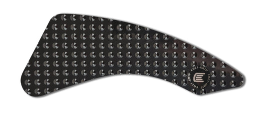 Adesivi antiscivolo per serbatoio moto KAWASAKI Z1000 2007-2009 colore Nero, tipo Eazi-Grip EVO