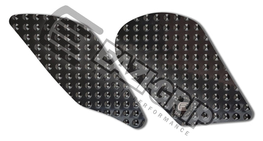 Adesivi grip serbatoio moto KAWASAKI ZX6R 1995-1997 colore Nero, tipo Eazi-Grip EVO