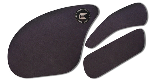 Kit adesivi antiscivolo paraserbatoio KAWASAKI ZX6R 2005-2006 colore Nero, tipo Eazi-Grip SIL