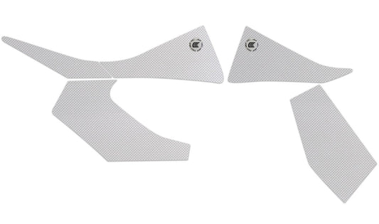 Kit adesivi antiscivolo paraserbatoio KTM 450/350/250 SX-F 2019- colore Trasparente, tipo Eazi-Grip PRO