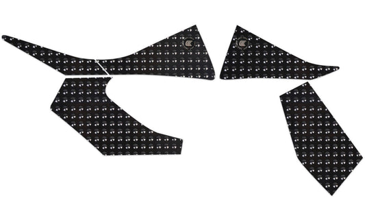 Kit adesivi antiscivolo paraserbatoio KTM 450/350/250 SX-F 2019- colore Nero, tipo Eazi-Grip EVO
