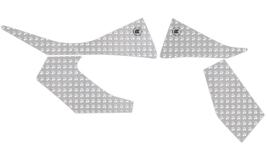 Kit adesivi antiscivolo paraserbatoio KTM 500/450/350/250 EXC-F 2020 colore Trasparente, tipo Eazi-Grip EVO