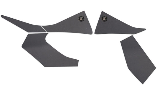 Kit adesivi antiscivolo paraserbatoio KTM 500/450/350/250 EXC-F 2020 colore Nero, tipo Eazi-Grip SIL