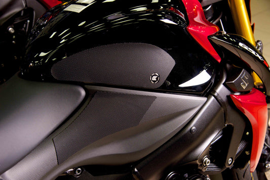 Antiscivolo serbatoio moto Suzuki GSX-S1000 2015-2020 colore Trasparente, tipo Eazi-Grip PRO