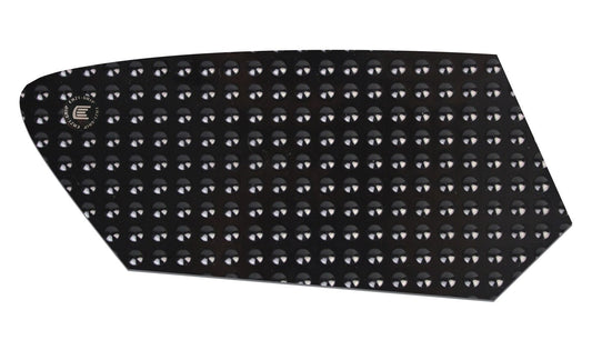 Kit adesivi antiscivolo paraserbatoio Triumph Speed Triple 2005-2010 colore Nero, tipo Eazi-Grip EVO