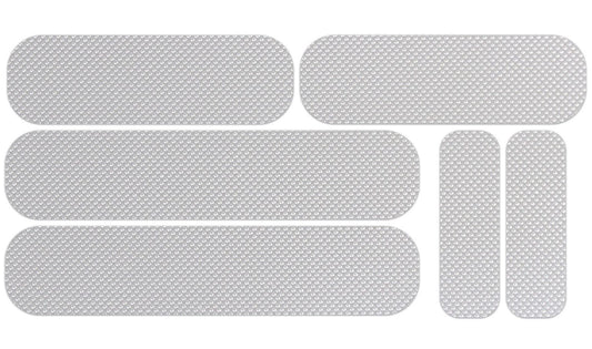 Kit adesivi antiscivolo paraserbatoio UNIVERSAL MINI STRIPS colore Trasparente, tipo Eazi-Grip PRO