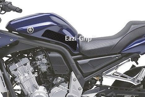 Adesivi antiscivolo moto Yamaha FZS1000 Fazer 2001-2005 colore Nero, tipo Eazi-Grip EVO