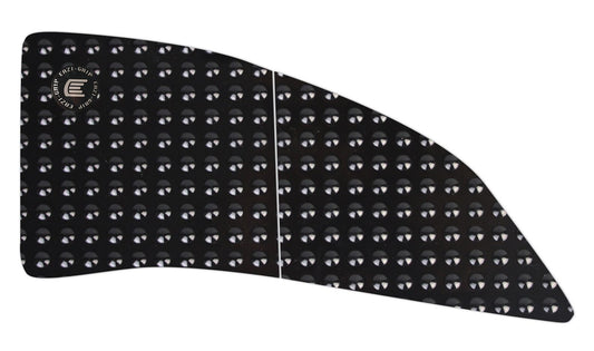 Kit adesivi antiscivolo paraserbatoio YAMAHA TENERE 700 WORLD RAID 2022- colore Nero, tipo Eazi-Grip EVO