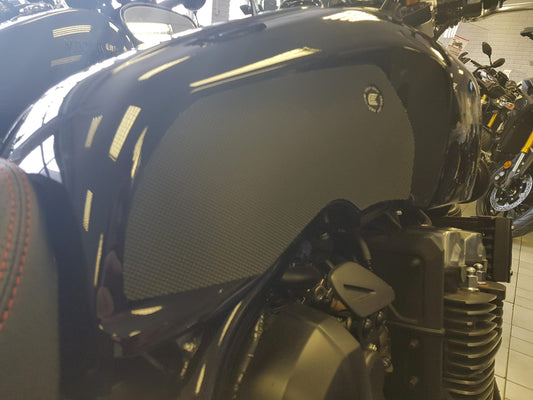 Kit adesivi antiscivolo paraserbatoio Yamaha XJR1300 2015-2017 colore Nero, tipo Eazi-Grip SIL