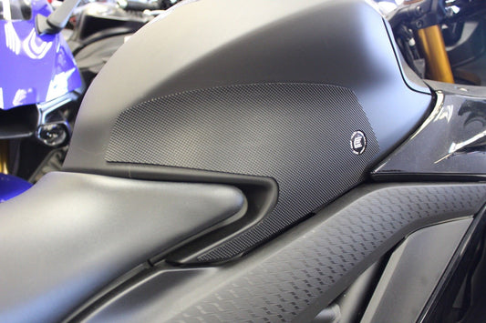 Kit adesivi antiscivolo paraserbatoio Yamaha YZF-R25/R3 2019-2022 colore Trasparente, tipo Eazi-Grip PRO