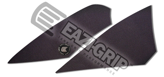 Kit adesivi antiscivolo paraserbatoio Yamaha YZF-R6 2017-2022 colore Nero, tipo Eazi-Grip SIL