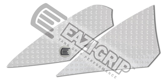 Kit adesivi antiscivolo paraserbatoio Yamaha YZF-R6 2017-2022 colore Trasparente, tipo Eazi-Grip EVO