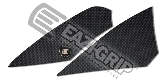 Kit adesivi antiscivolo paraserbatoio Yamaha YZF-R6 2017-2022 colore Nero, tipo Eazi-Grip PRO