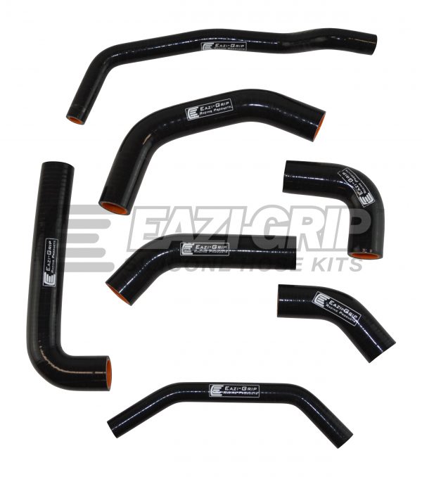 KIT DI TUBI IN SILICONE KAWASAKI ZX10R/SE/KRT/RR ROAD 2016-2019 EAZI-GRIP colore Nero