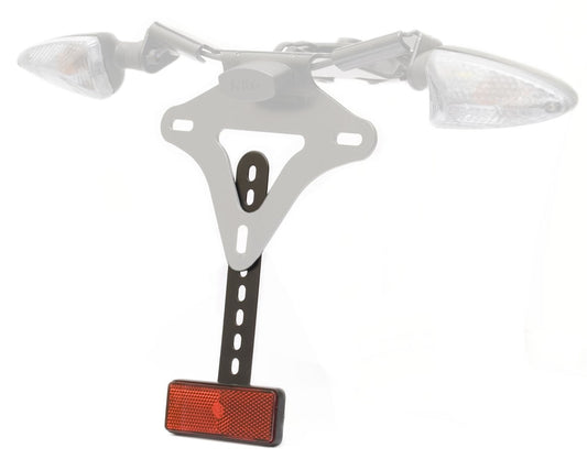 Kit estensione supporto catadiottro, standard 30mm x 85mm, E-marked (per portatarga R&G)