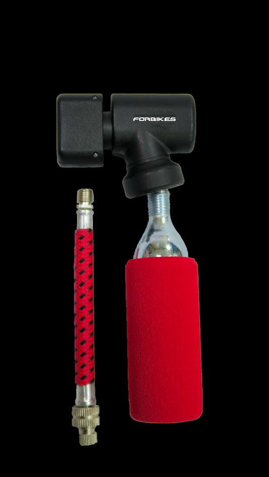Kit gonfiaggio rapido c/regolatore - 1 cartuccia CO2