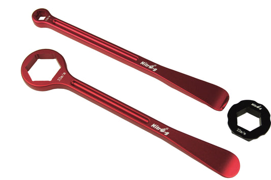 Kit leve smontagomme con chiave esagonale integrata - moto Japan