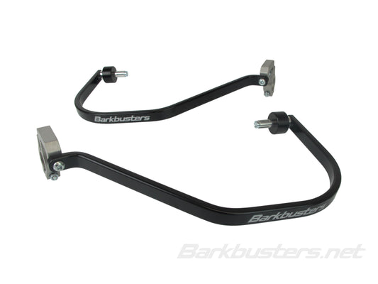 Barkbusters Kit montaggio paramani - due punti di fissaggio - NO GUARD OPTION: DUCATI Multistrada 950 '17-'18 verniciato NERO