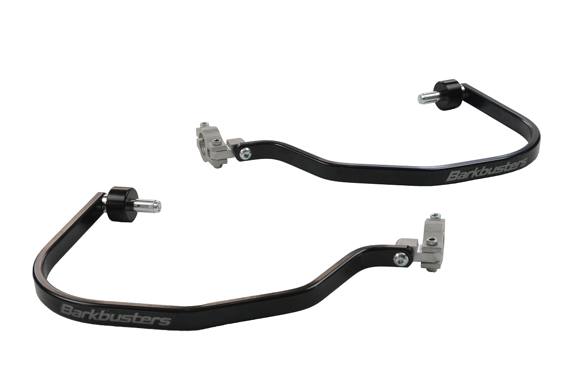 Barkbusters Kit montaggio paramani - due punti di fissaggio : DUCATI Multistrada 950 ('19-) / 950S ('19-) / Multistrada 1200 ('15-) / Multistrada 1200 Enduro ('16-) / Multistrada 1260 ('18-) / Multistrada 1260 Enduro ('20-) - verniciato NERO