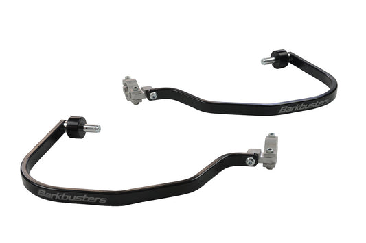 Barkbusters Kit montaggio paramani - due punti di fissaggio : DUCATI Multistrada 950 ('19-) / 950S ('19-) / Multistrada 1200 ('15-) / Multistrada 1200 Enduro ('16-) / Multistrada 1260 ('18-) / Multistrada 1260 Enduro ('20-) - verniciato NERO