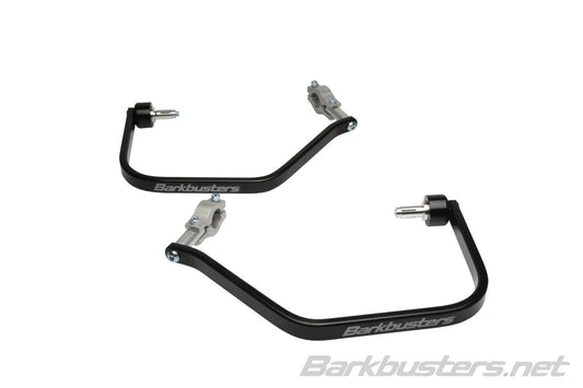 Barkbusters Kit montaggio paramani - due punti di fissaggio - NO GUARD OPTION: DUCATI Multistrada 1200 ('10 -'14) - verniciato NERO