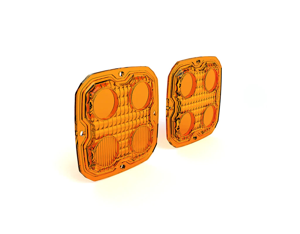 LENTE FANALE D4 RICAMBIO - AMBRA