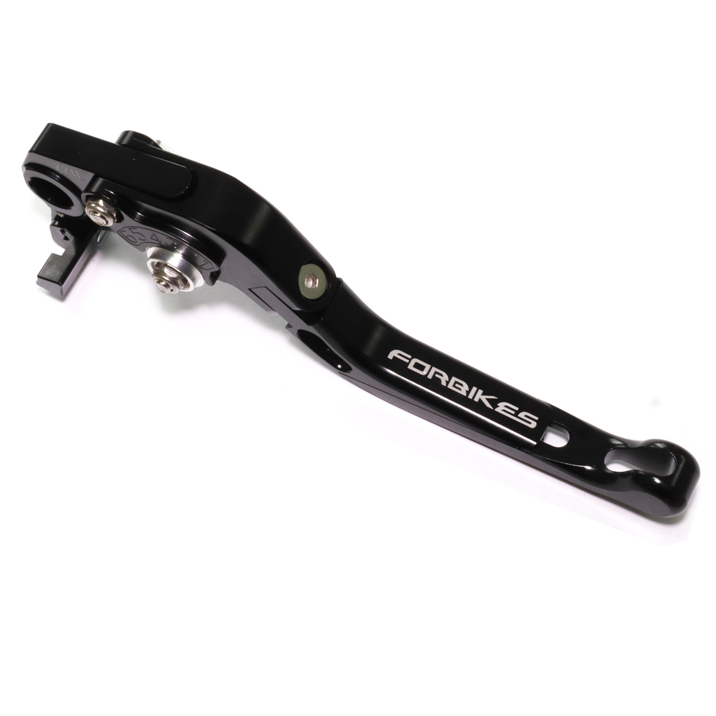 Leva freno "Syncro" regolabile e reclinabile, modello per Aprilia/Ducati finale leva Nero, colore Nero