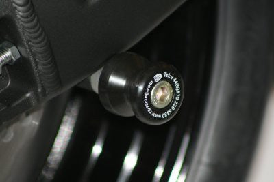 M10 nottolini cavalletto posteriore per ZX6 '07 / ZRX1100/1200 / ZZR1400 bianco