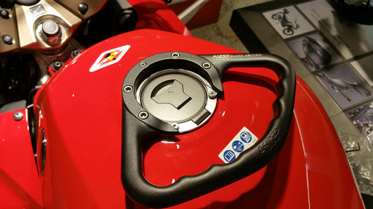 Maniglia sebatoio Honda a 5 viti, alluminio