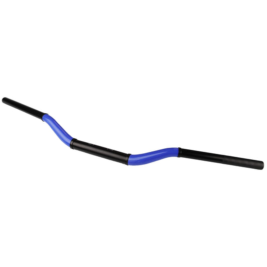 MANUBRIO "ALUMINIUM BICOLOR" ANODIZZATO - diam.28,6 mm colore Nero-Blu