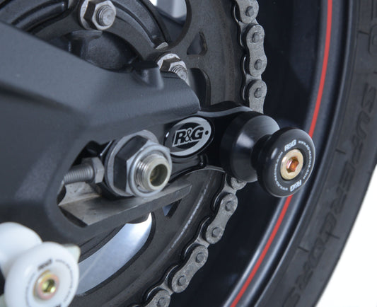 nottolini cavalletto posteriore tipo Offset per Triumph Street Triple '07-'13 / Street Triple R '13- / Street Triple RX / Street Triple 765 RS/R/S '17- / 675 Daytona '06- / Daytona Moto2 765
