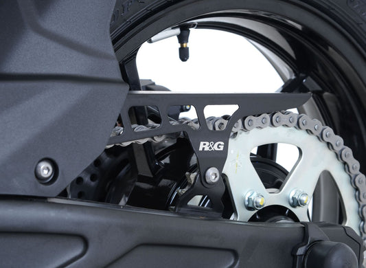 Paracatena in alluminio Kawasaki Z650RS '22-/ Z650 / Ninja 650 '17- - colore nero