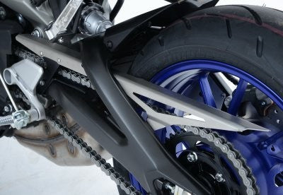 Paracatena in alluminio Yamaha MT-09 fino '16 / MT-09 Tracer / MT-09 SP '18-'20 / XSR900 - colore alluminio