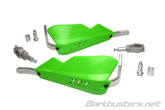 Paramani JET Barkbusters - Due punti di fissaggio (dritto 22mm) - VERDE