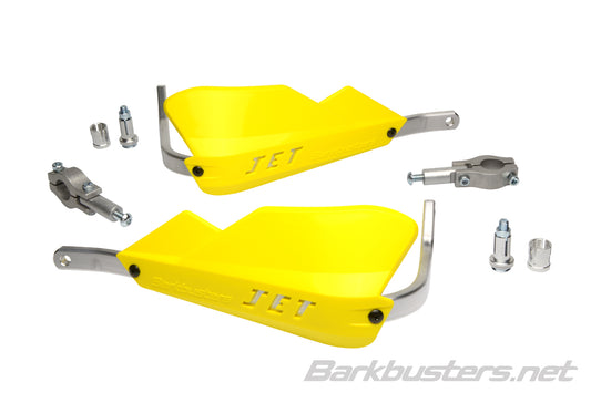 Paramani JET Barkbusters - Due punti di fissaggio (dritto 22mm) - GIALLO
