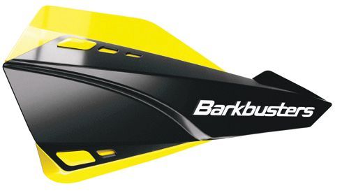 Paramani Barkbusters SABRE MX/Enduro - NERO (con deflettori in GIALLO)