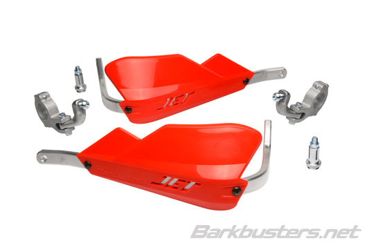 Paramani JET Barkbusters - due punti di fissaggio (conico) - ROSSO