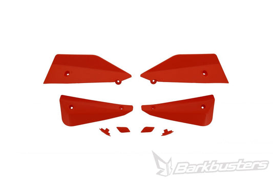 Parti di ricambio Barkbusters - SABRE deflettore & Set tappi - ORANGE