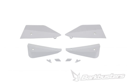 Parti di ricambio Barkbusters - SABRE deflettore & Set tappi - WHITE