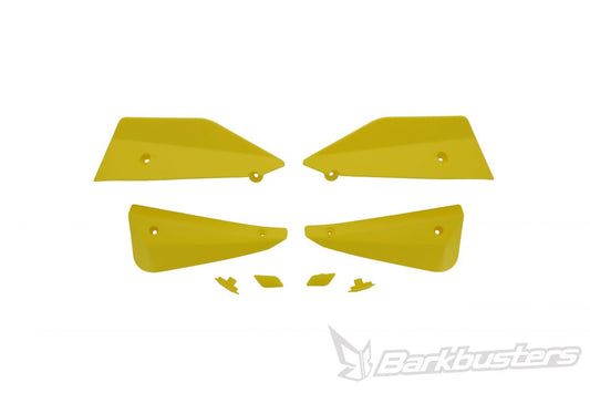 Parti di ricambio Barkbusters - SABRE deflettore & Set tappi - YELLOW