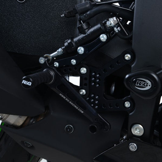 Pedane arretrate KAWASAKI ZX-636 '19- (versione racing-stradale)