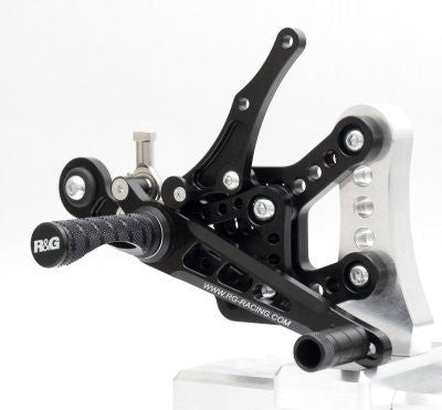 Pedane arretrate BMW S1000RR '10-'14 / S1000R '14-'16 Versione cambio posteriore