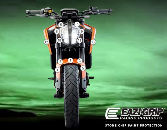 Pellicola adesiva moto 890 DUKE 2021- Opaco